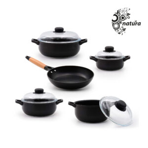 Trem Cozinha Indução 5 Peças Natura F.I.T.