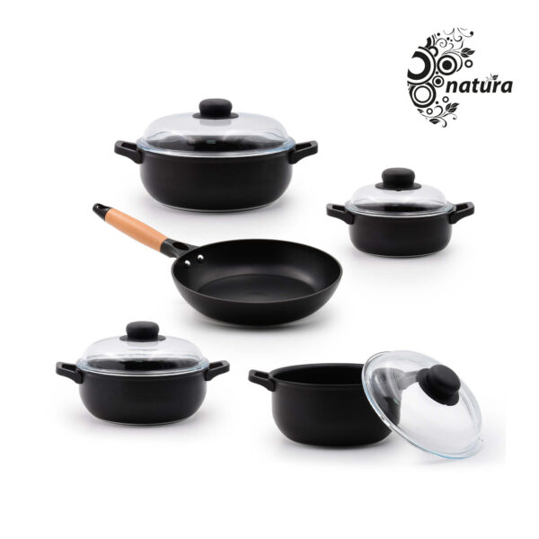 Trem Cozinha Indução 5 Peças Natura F.I.T.