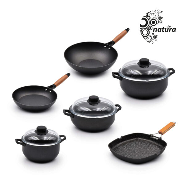 Trem Cozinha Indução 6 Peças Natura F.I.T.