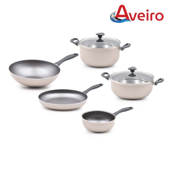 Trem Cozinha Indução 5 Peças Aveiro