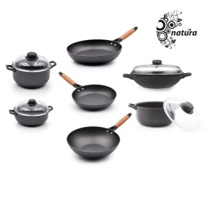 Trem Cozinha Indução 7 Peças Natura F.I.T.