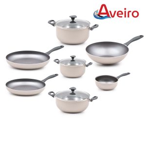 Trem Cozinha Indução 7 Peças Aveiro