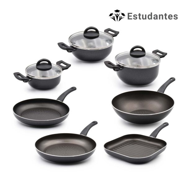 Trem Cozinha Indução 7 Peças Estudantes